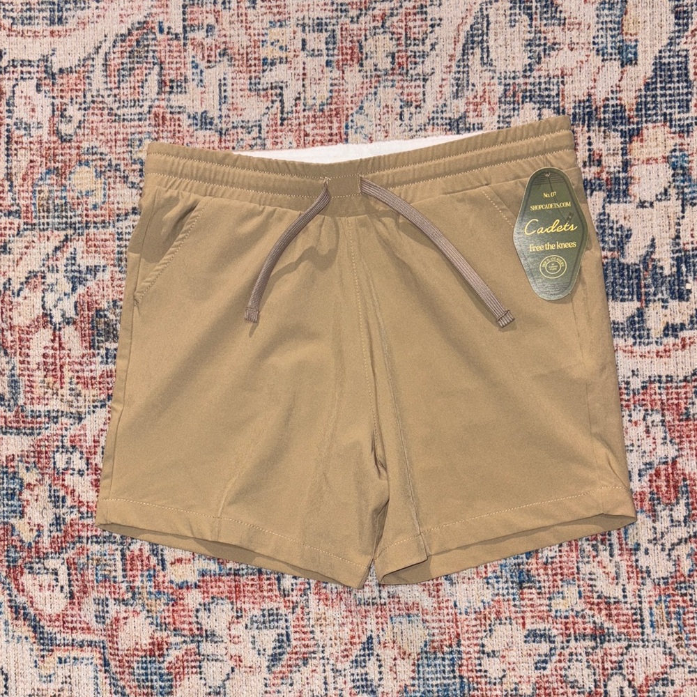 Cadets Khaki Shorts SZ 12-14 (28-31” Waist) NWT